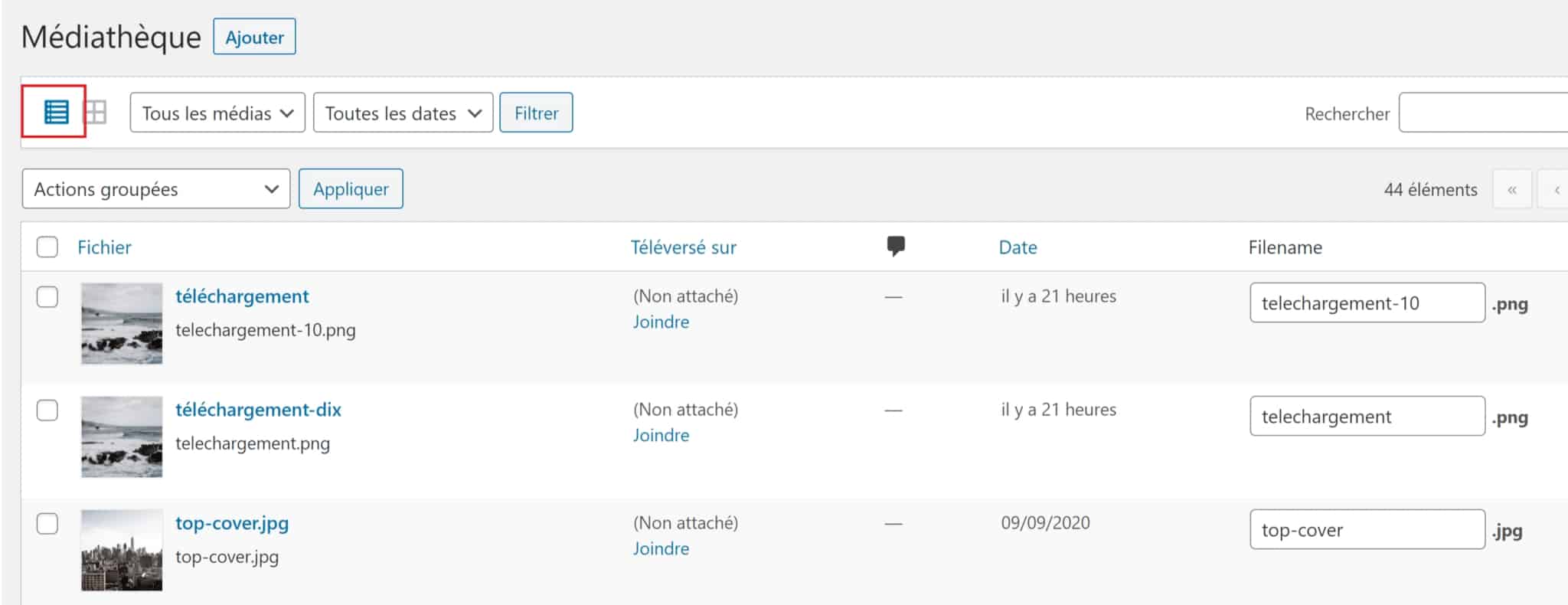 Renommer ses images avec le plugin Phoenix Media Replace