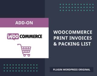 WooCommerce Print Invoices & Packing List